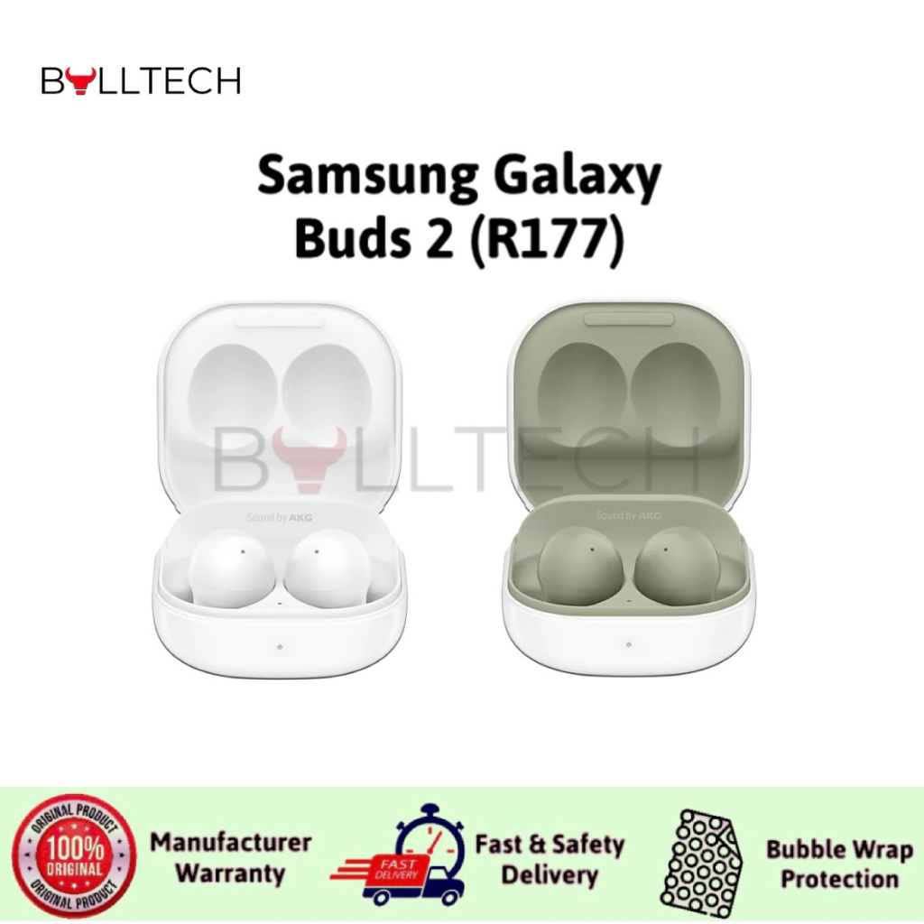 Samsung Galaxy Buds 2 (R177) 1 YEAR WARRANTY BY SAMSUNG MALAYSIA ELECTRONICS (SME)