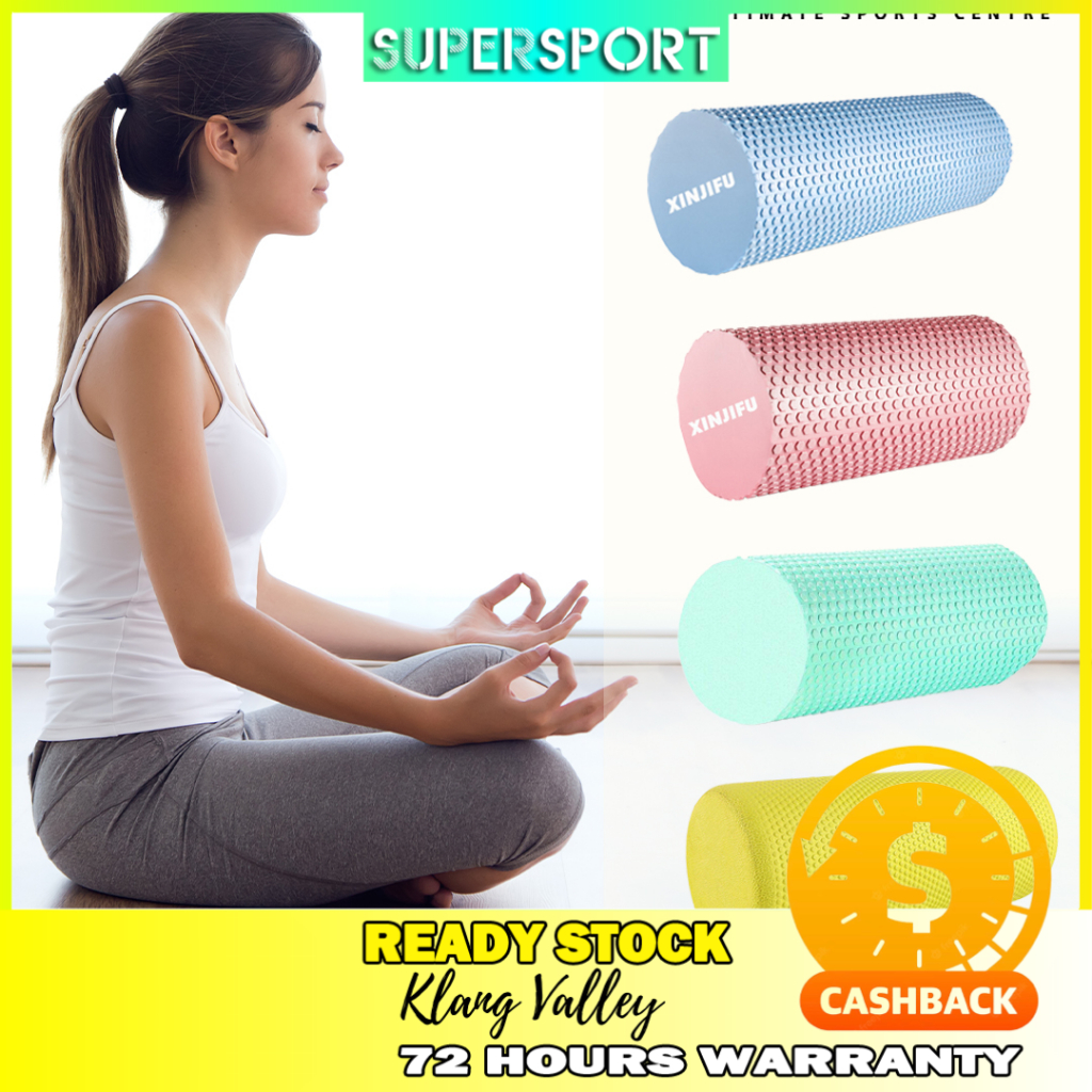 Yoga Foam Shaft Gym Roller Massage Exercise Back Pain Relief Gym Equipment Tool Muscle Recovery Stretching Leg Roller