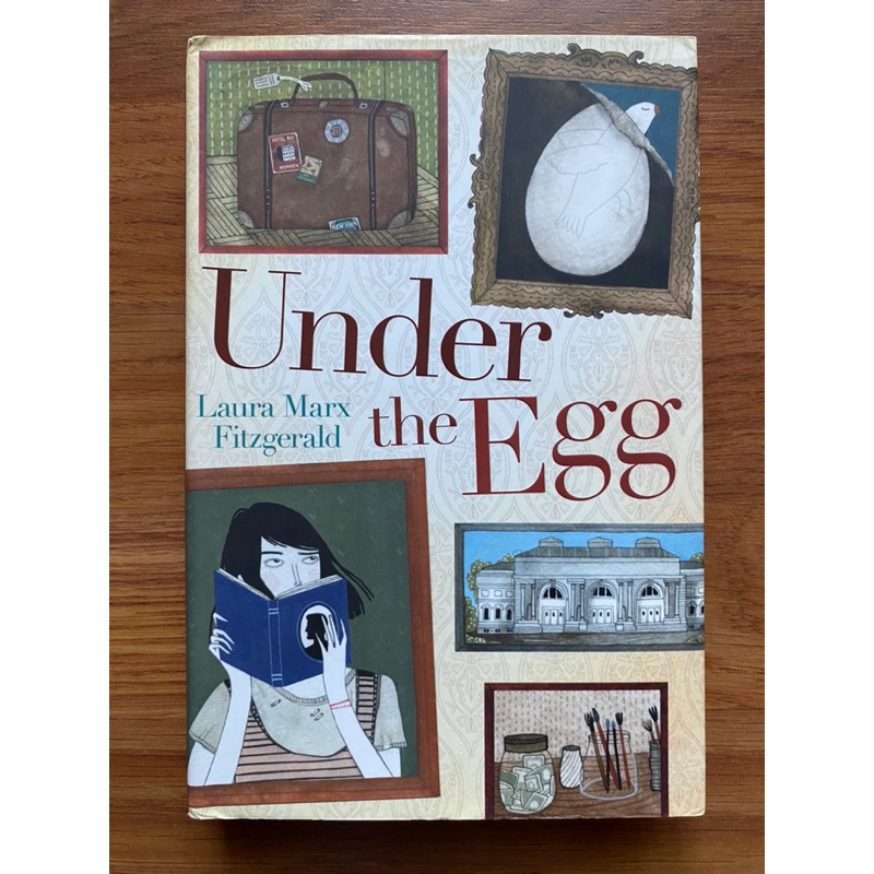 (Hardcover) Under the Egg by Laura Marx Fitzgerald (Mystery - Art - Children - Young Adult - Realistic Fiction)