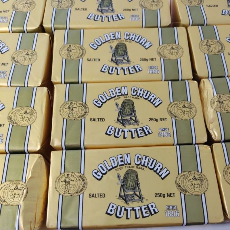 Golden Churn Salted Butter 250g X 3pcs (FOC cooler bag and ice gel) Delivery Klang Valley Only