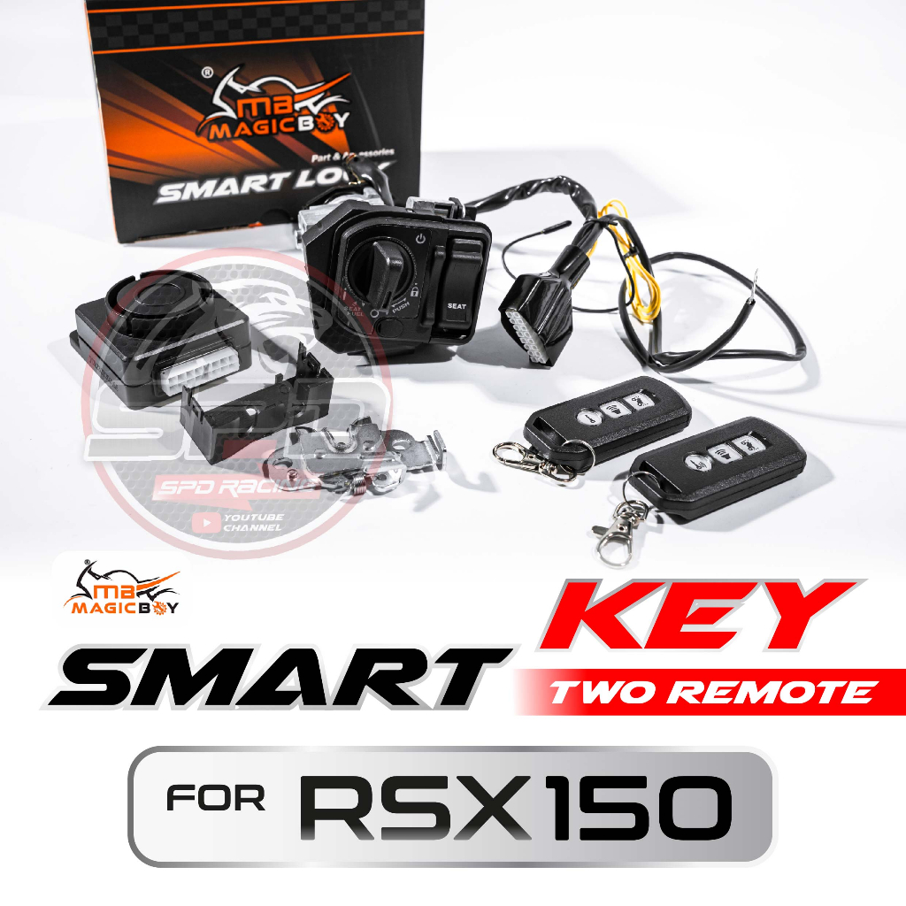 Keyless System / Smartkey Magic Boy PNP RSX150 ( Two Remote)