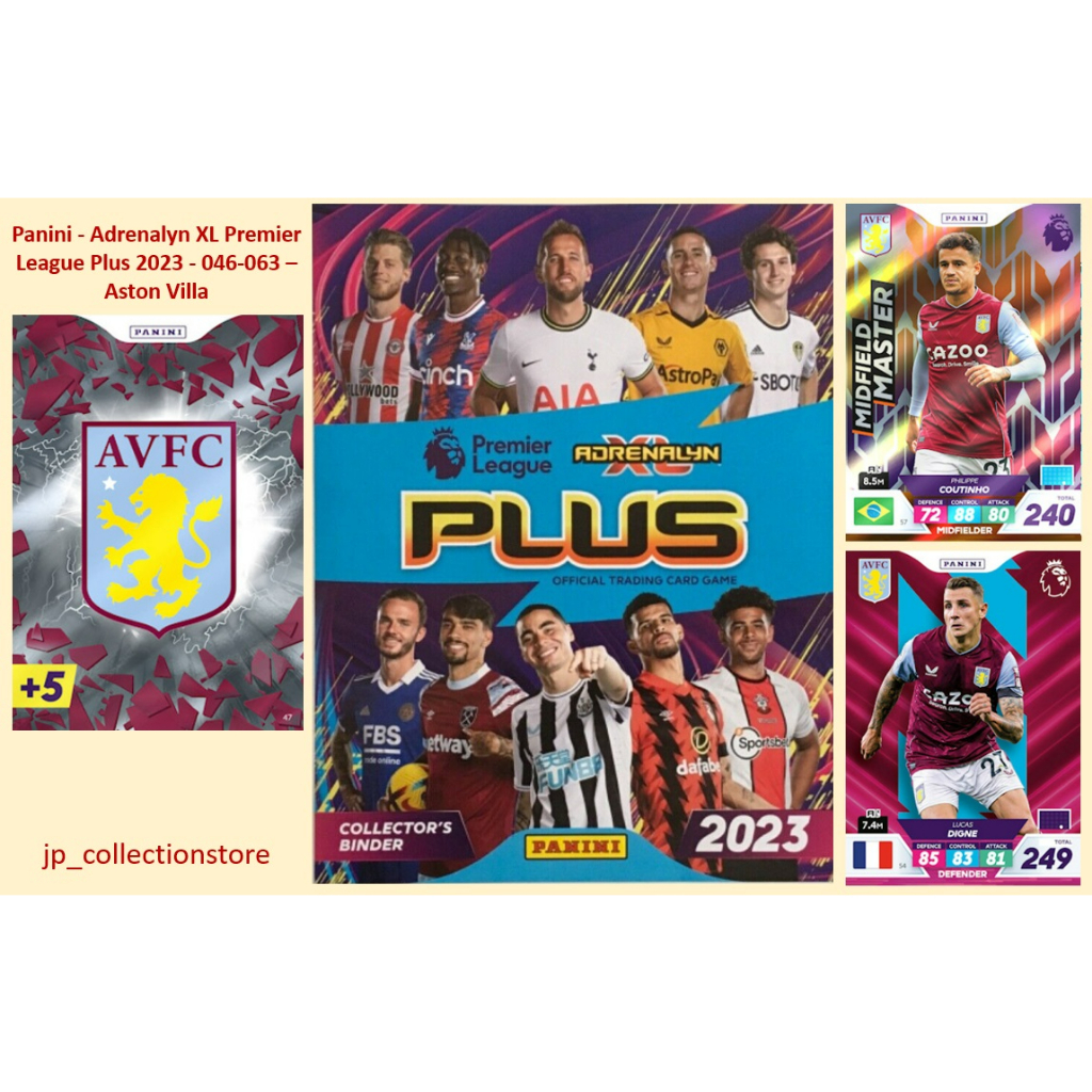 [Aston Villa] Panini - Adrenalyn XL Premier League Plus 2023 - 046-063