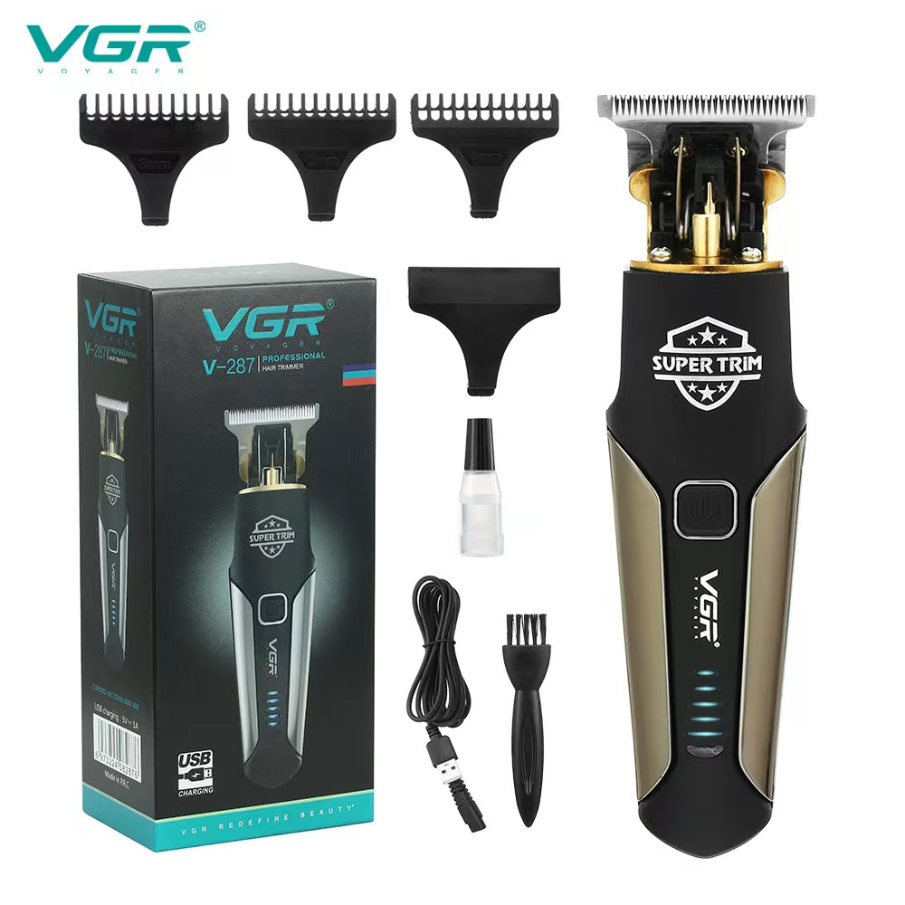 V-287 VGR  Men's Hair and Beard Trimmer Portable Rechargeable Electric Hair Clipper and Beard Trimmer Remington Machine