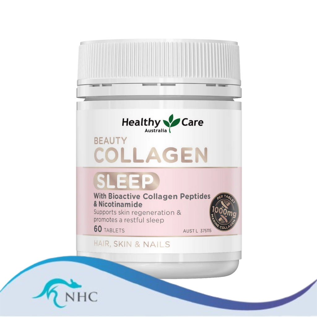 Healthy Care Beauty Collagen Sleep 60 Tablets Exp 05/2025