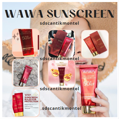 Wawa Perfect Brightening Sunscreen SPF 50 By Wawa Zainal Cosmetics