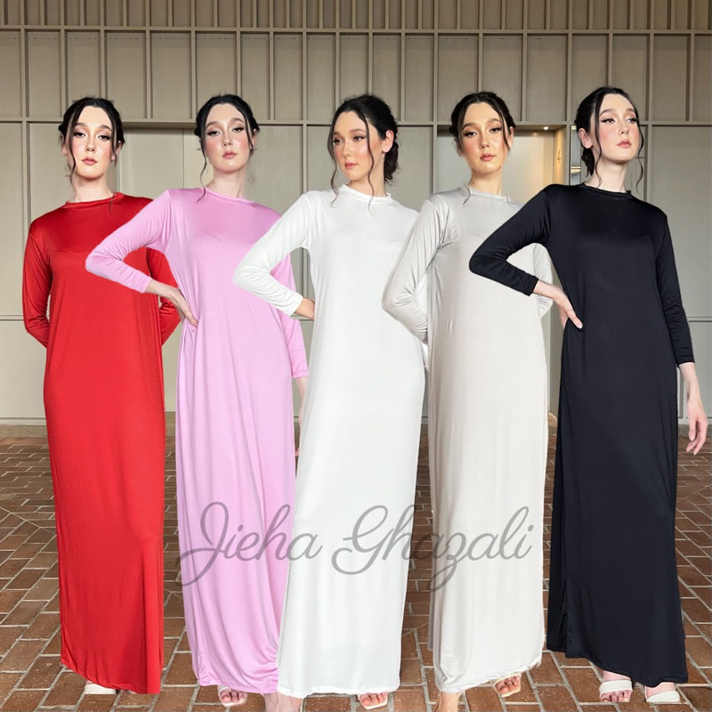 READY STOCK Inner Dress Inner Kaftan Inner Jubah PREMIUM byjiehaghazali