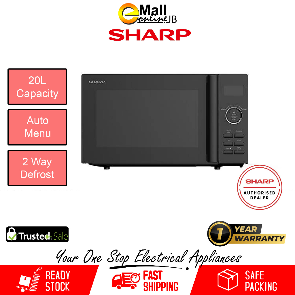 Sharp R2021GK New Model Microwave Oven | 20L | Table top Microwave | Ketuhar Micro |  R219EK