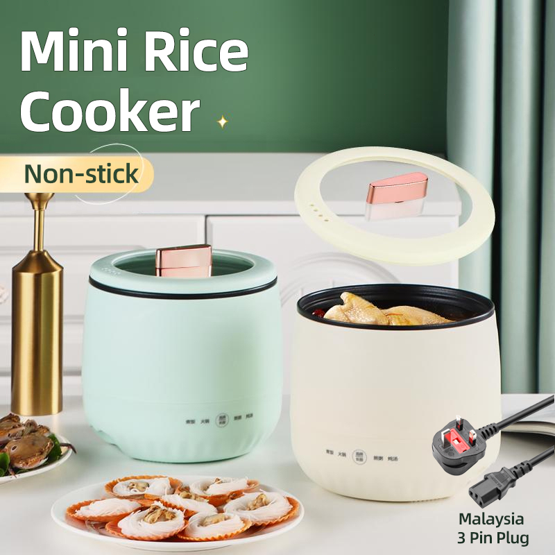 [Ready Stock] Mini Rice Cooker Small Rice Cooker Small Periuk Nasi Multi Electric Cooker Rice Cooker Non Stick