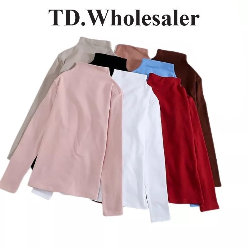 Ready Stock??Mid-High Collar Inner Wear Muslimah Inner Wear Baju Inner Kolar Separuh Tinggi 半高领内衬上衣