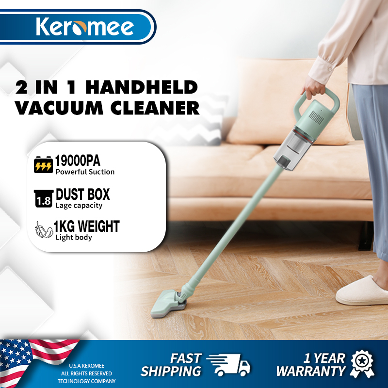 Keromee Cordless Vacuum Cleaner Handheld Handstick Ultra-Quiet Portable Car Powerful BW119