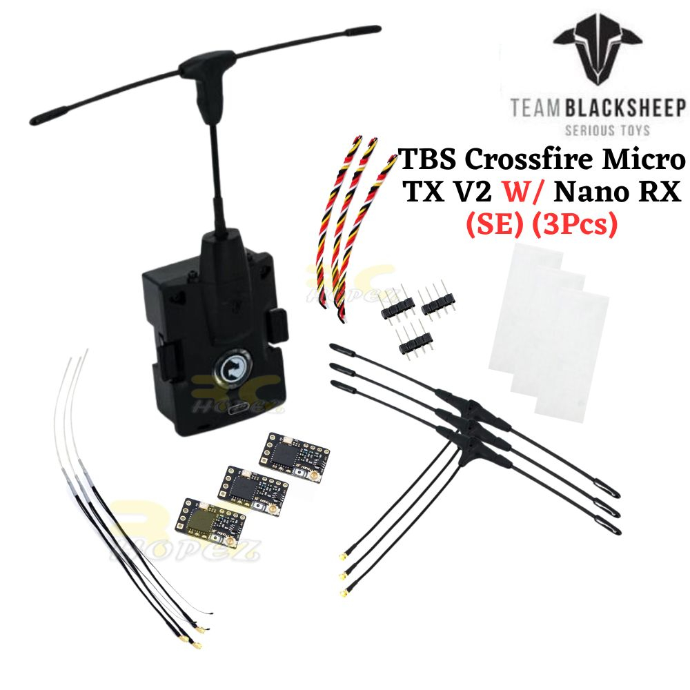 TBS Crossfire Micro TX V2 Starter Set w/ Nano RX (SE) FPV Long