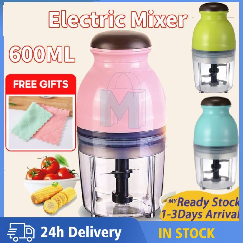 Free Gifts🎁600ml Electric Meat Mixer/Grinder Baby Auxiliary Food Machine Multifunctional Food Mixer Cooking Machine 搅拌机