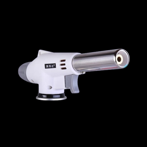 🔥Ready Stock🔥ABS/Stainless Steel Gas Flame Torch Gun [Brown/White] High-Temperature Resistant Welding/Cooking/Baking Use