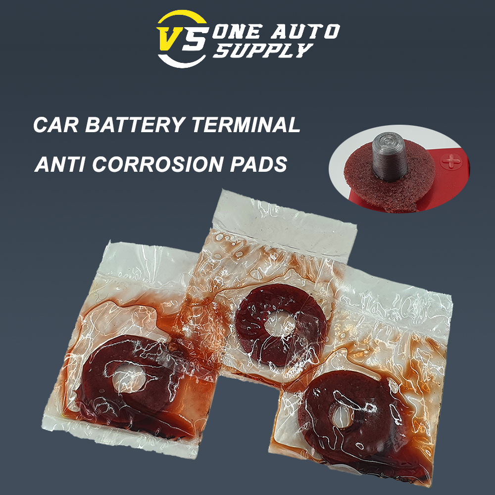 Car Battery Terminal Anti Corrosion Pads Washer Fiber Protector - Pad Fiber Anti Karat Kepala Bateri Kereta - OIL BASED