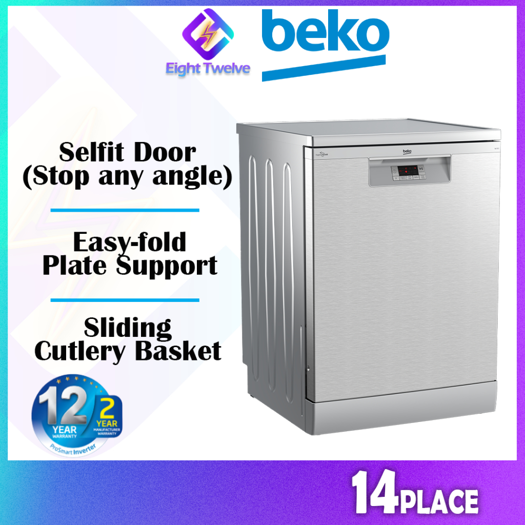 BEKO Freestanding Dishwasher 14 Place Settings | BDFN15430X