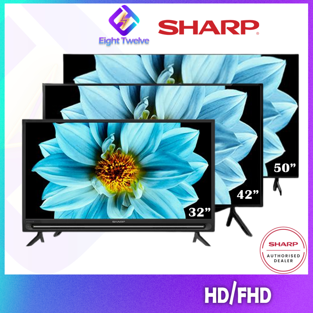 [FREE DELIVERY] SHARP 32"/42"/43" AQUOS LED TV 2K Google TV | Digital TV | 2TC43GH3000X