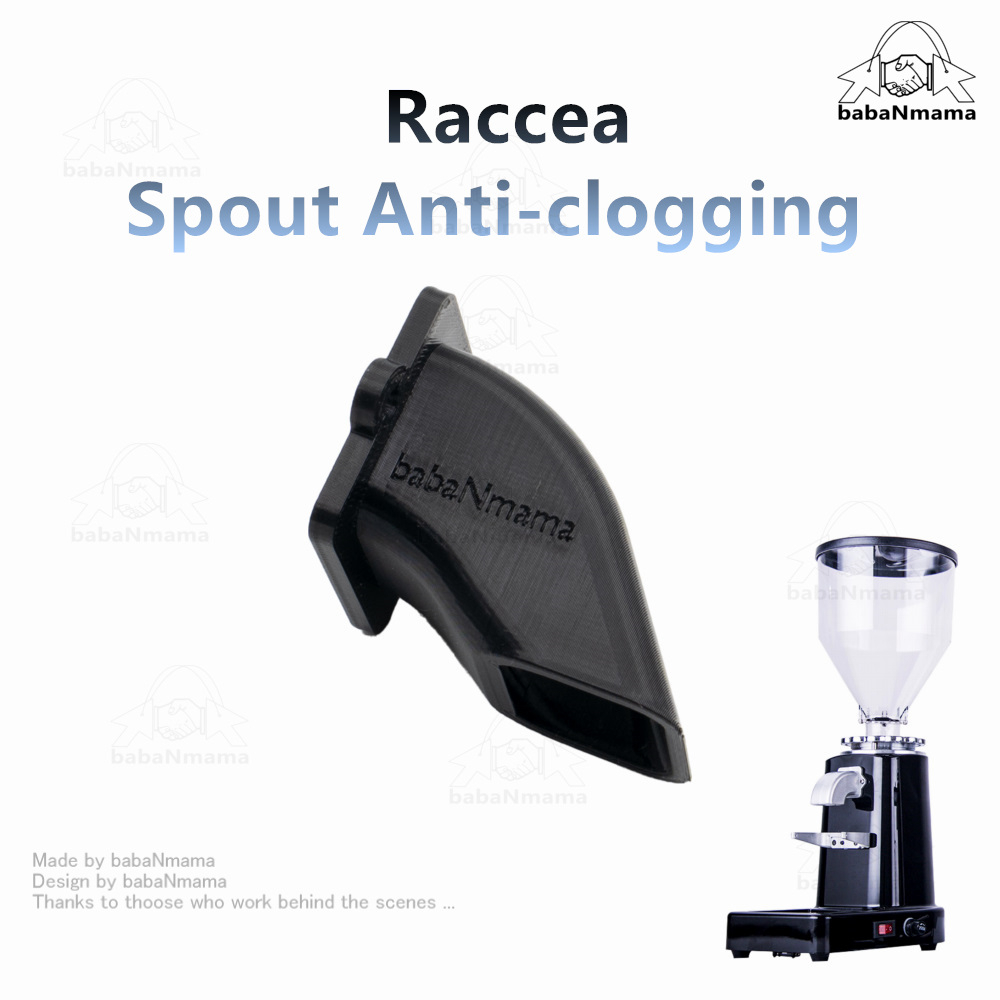 Raccea Coffee Grinder Spout Anti-clogging babaNmama