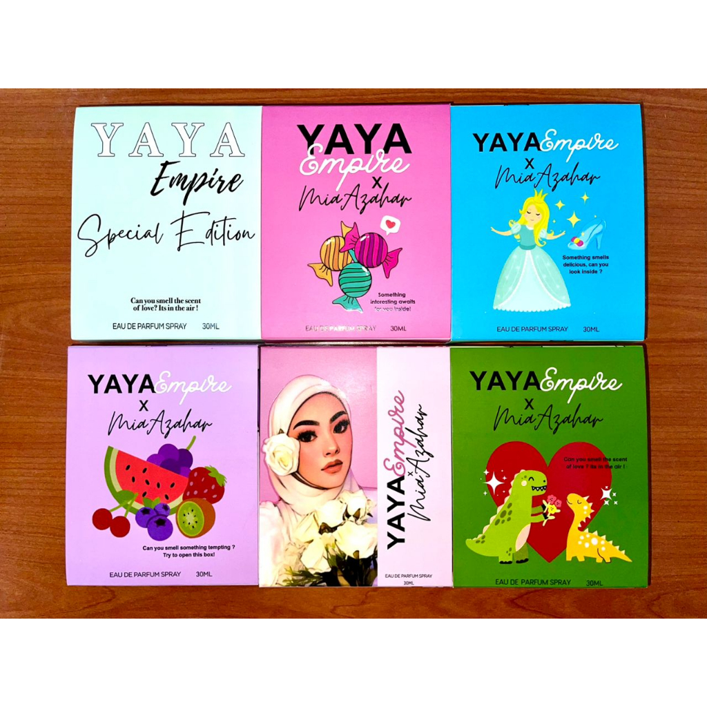 YAYA EMPIRE X MIA AZHAR PERFUME YAYA EMPIRE PERFUME