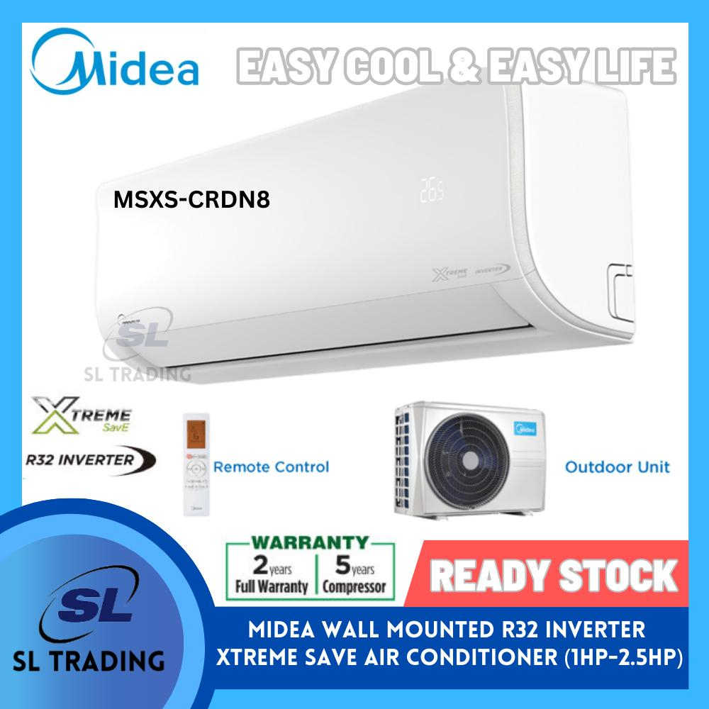 [INSTALLATION] MIDEA MSXS- CRDN8 XTREME SAVE (INVERTER) R32 AIR COND (1.0HP, 1.5HP, 2.0HP, 2.5HP) ko