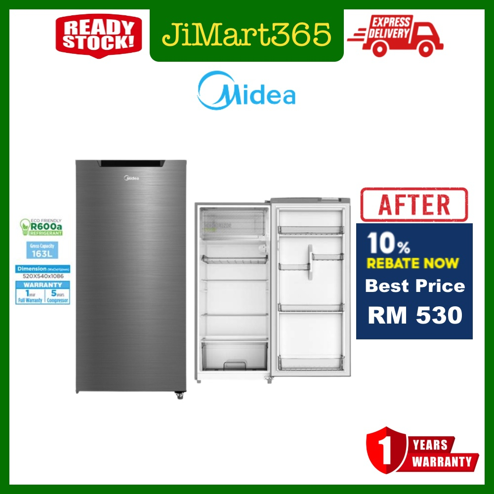 Midea 163L Single Door Refrigerator MDRD229FGD42