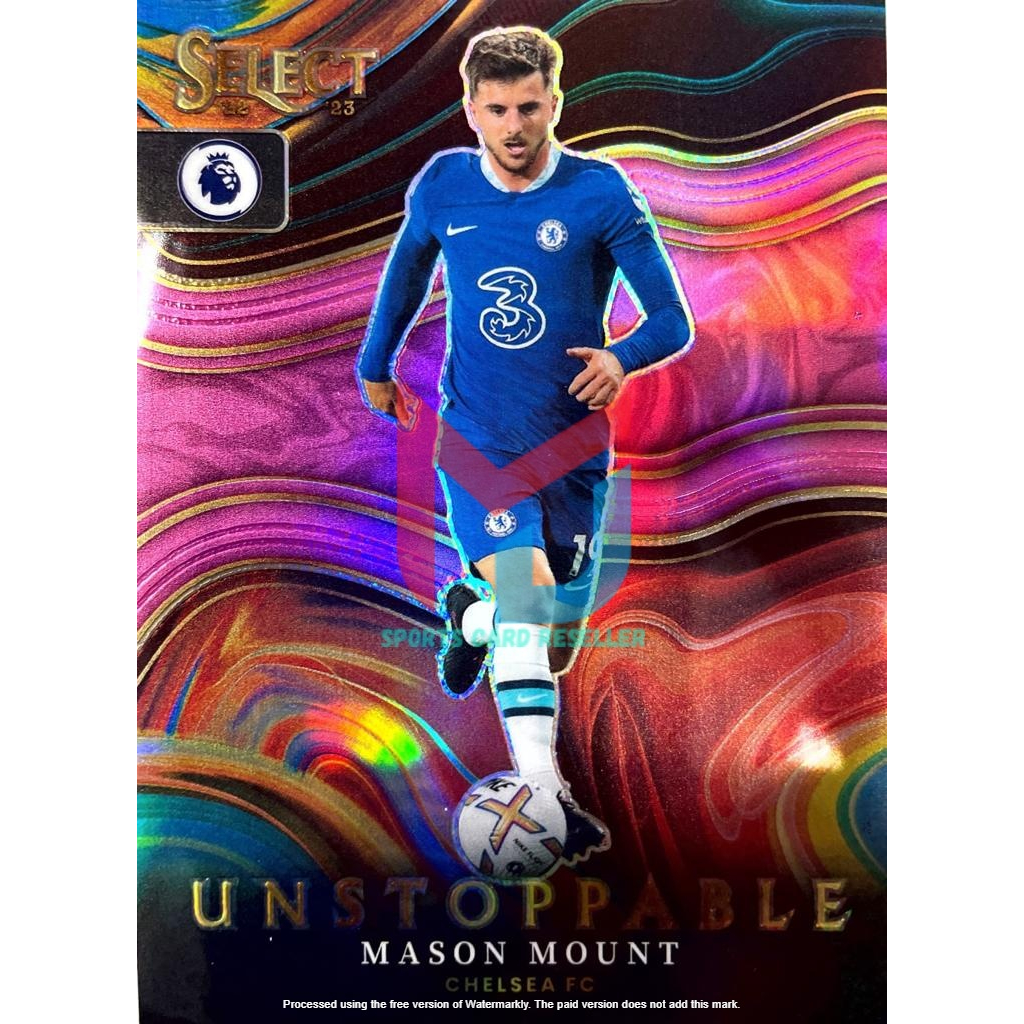 Mason Mount PANINI EPL Select 2022/2023 Unstoppable /25