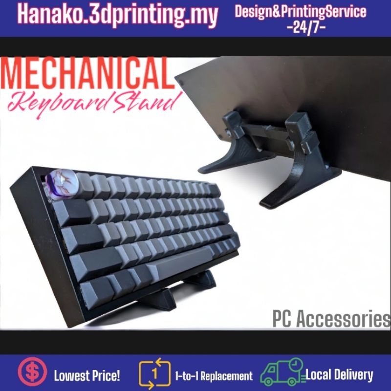 [3dprint] Mechanical Keyboard Stand *2pcs (left & right) Computers Peripherals Accessories Keyboard