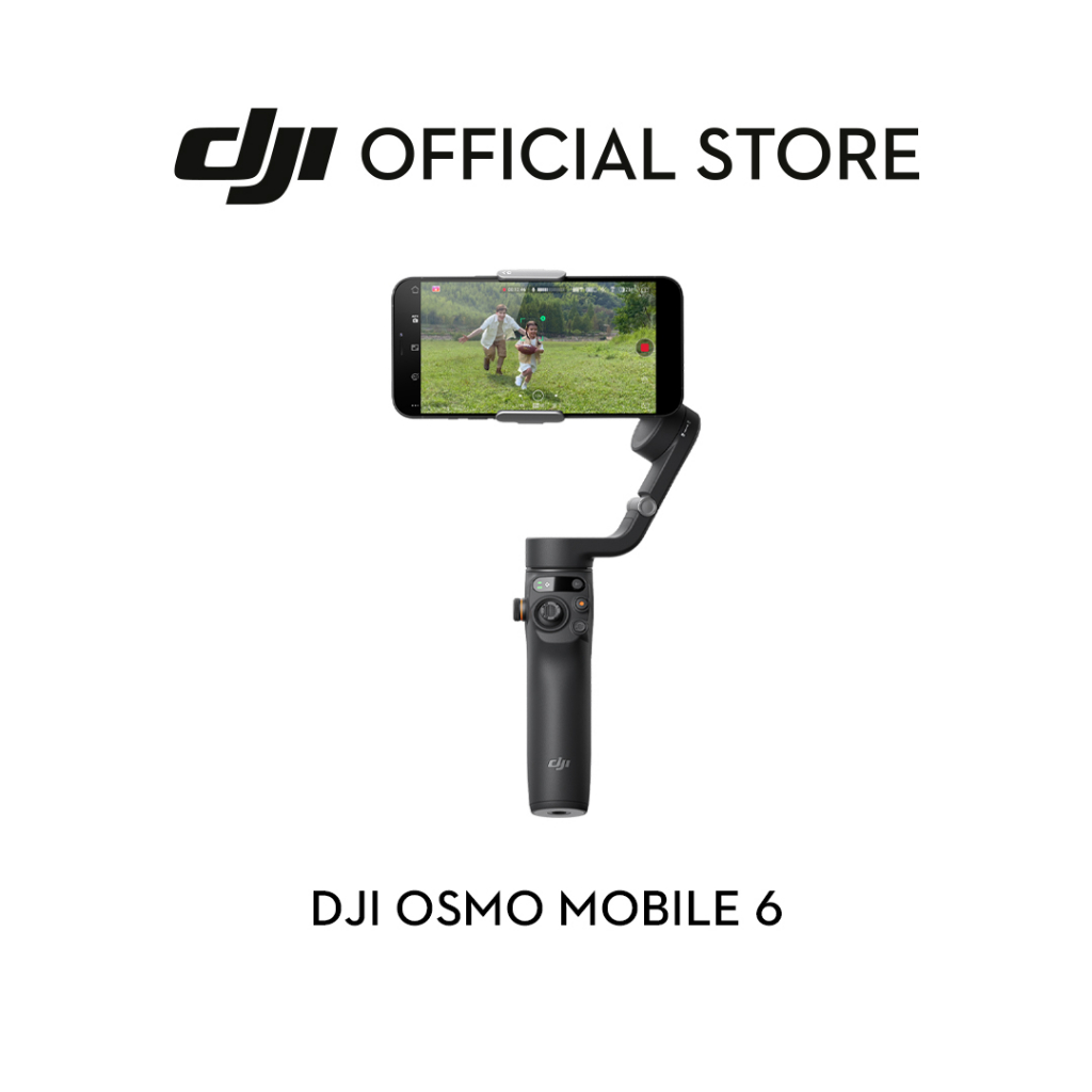 DJI Osmo Mobile 6 Smartphone Gimbal Stabilizer 3-Axis Stabilization Built-In Extension Rod ActiveTrack 6.0