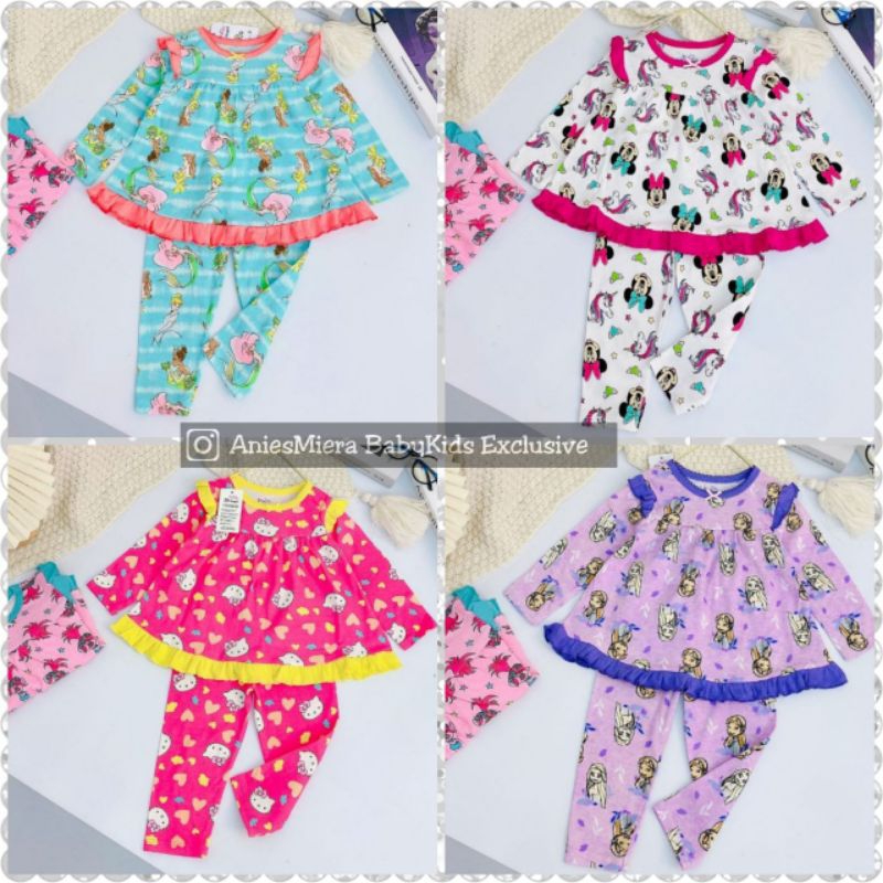 (Ready Stock) BB Angel Pyjamas Doll BabyKids Girl 1y-6y