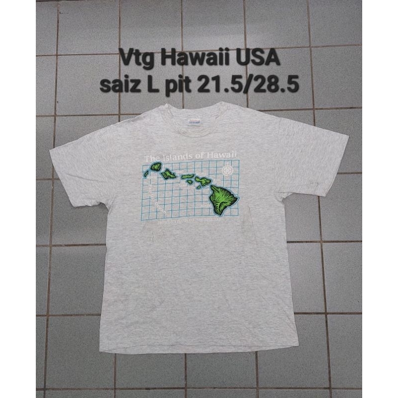 vintage the islands of hawaii t-shirt