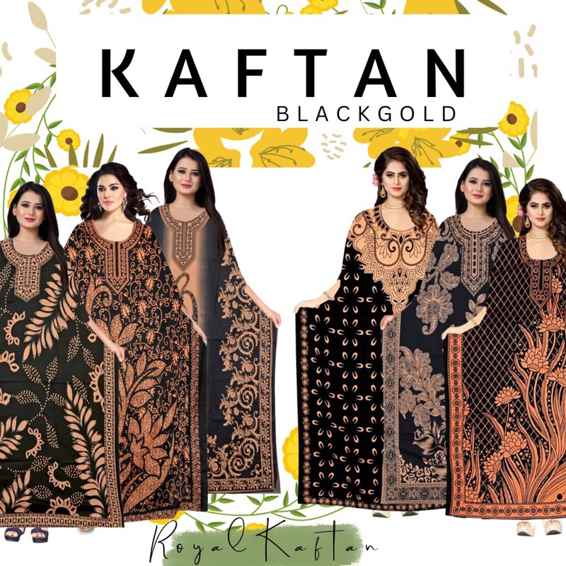 BLACK GOLDBAJU KELAWAR / KAFTAN EXCLUSIVE / BAJU BRIDESMAID CANTIK