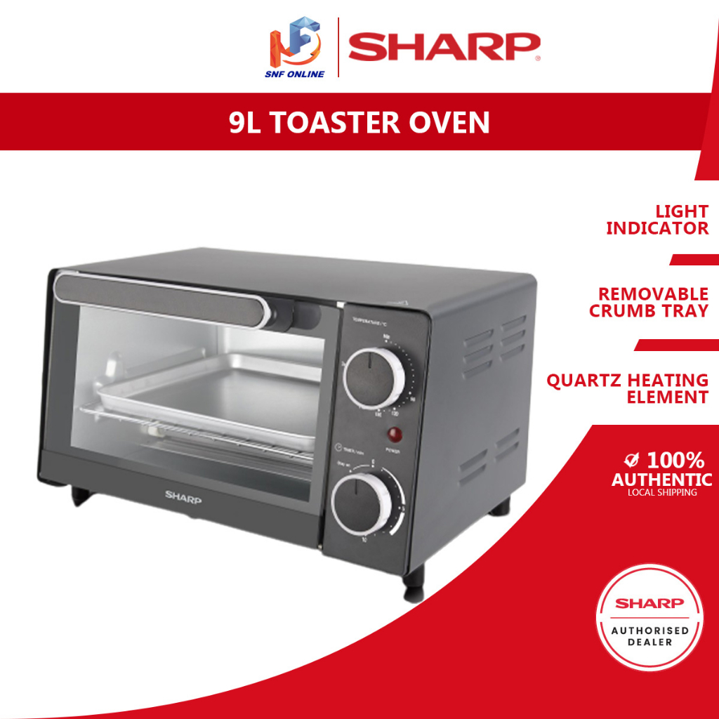 Sharp Electric Oven Toaster (9 L) EO9MTBK EO-9MTBK