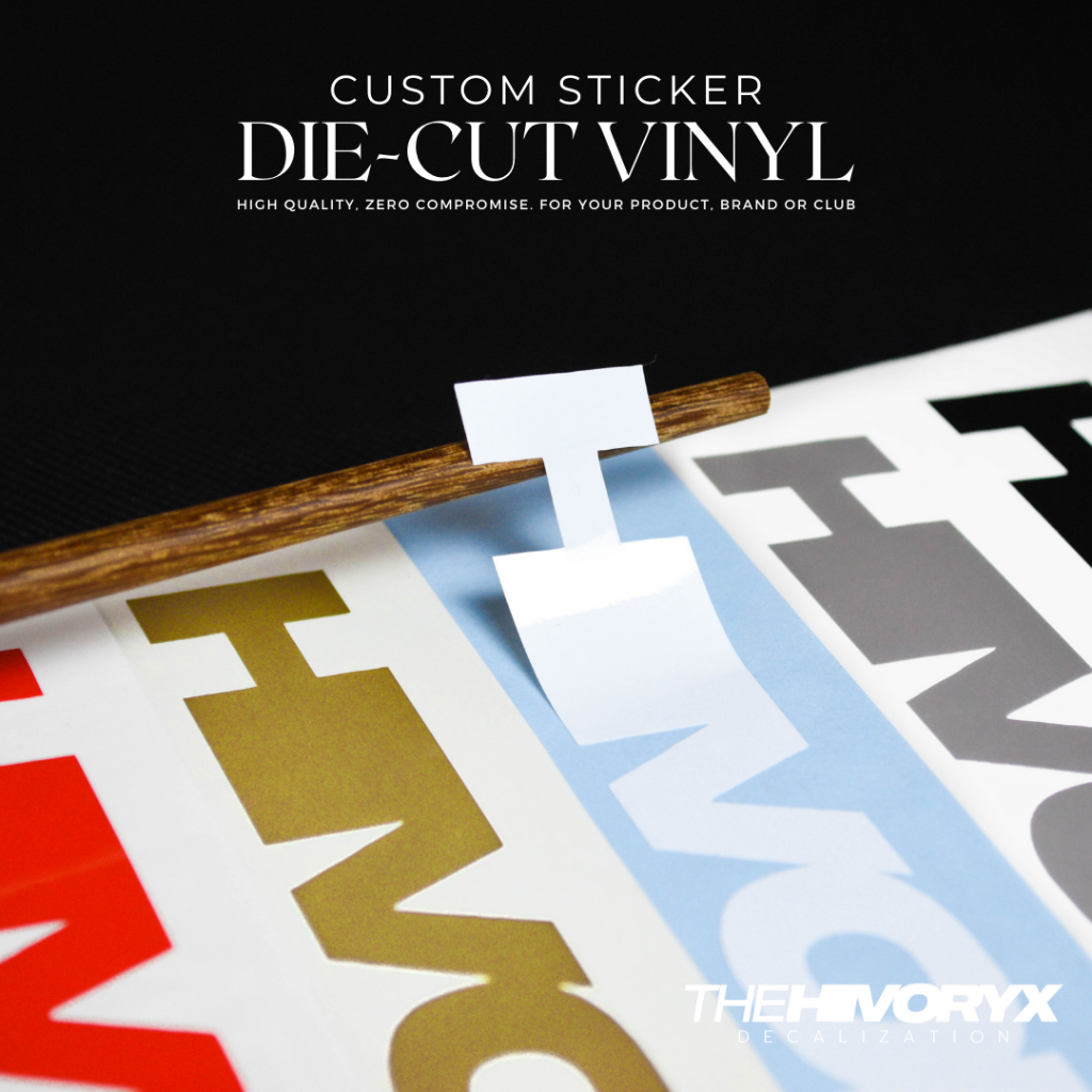 CUSTOM DIE-CUT VINYL STICKER / STIKER VINYL POTONG / CUSTOMIZED YOUR OWN PERSONALIZED CUT-TO-SHAPE VINYL DECAL