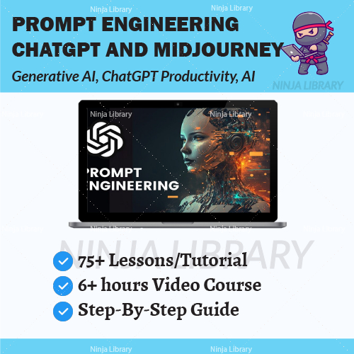 [Video Course] Prompt Engineering with ChatGPT 4 & Midjourney 2000+ prompts | ChatGpt Course ChatGpt 4 Chat Gpt ChatGpt.