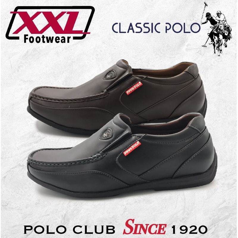 Excellent Quality Well Look Polo Men’s Plus Size XXL Loafer Shoes Kasut Sarung Lelaki Polo Bersaiz Besar