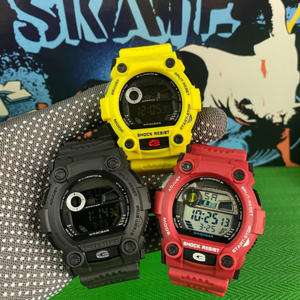 [ 24 HOT ITEM ] JAM TANGAN UNISEX DIGITAL WATCH MURAH MAMPU MILIK VIRAL TAHAN AIR