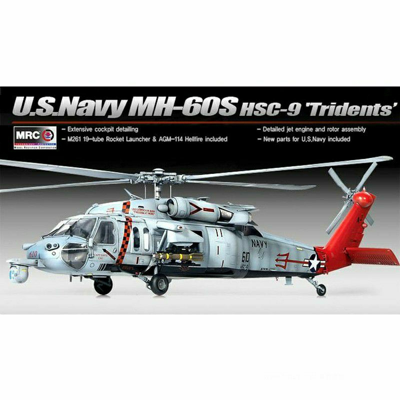 US Navy MH-60S Seahawk Helicopter 1/35 Academy