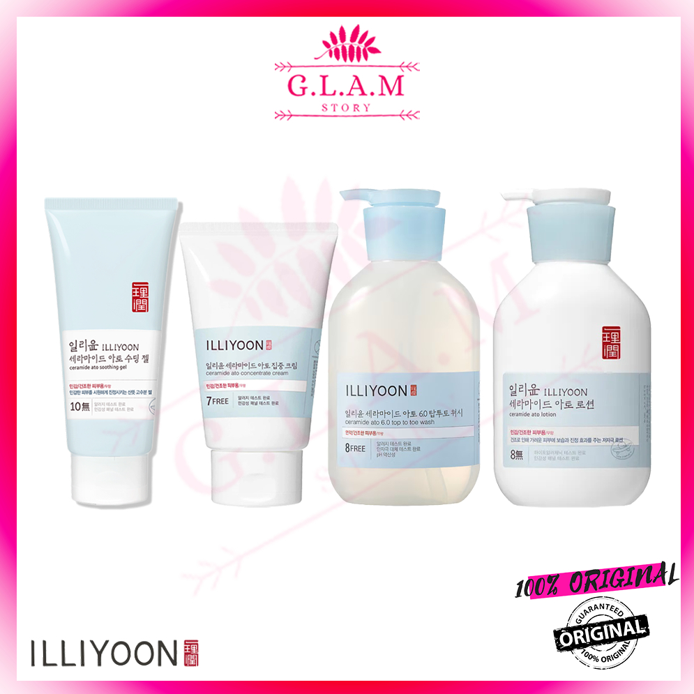 ILLIYOON Ceramide Ato Concentrate Cream / Soothing Gel / Lotion / Top To Toe Wash [GLAM]