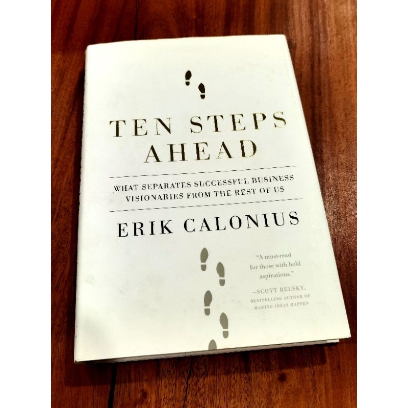 Ten Steps Ahead Successful Business Visionaries Book By Erik Calonius