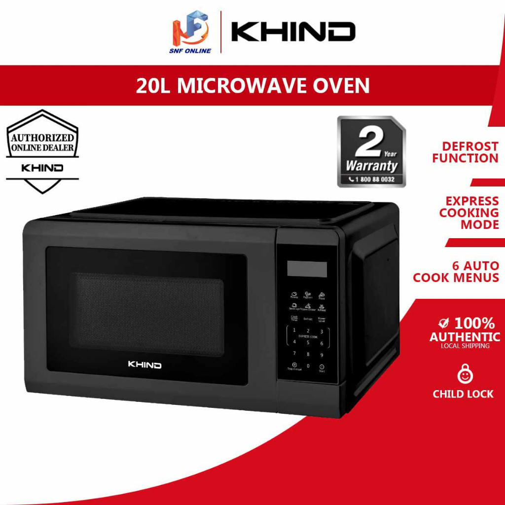 Khind Microwave Oven (20L) MW2001D