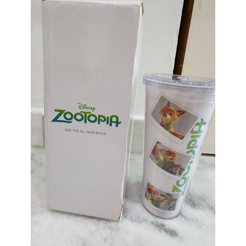 Zootopia Merchandise Straw Cup