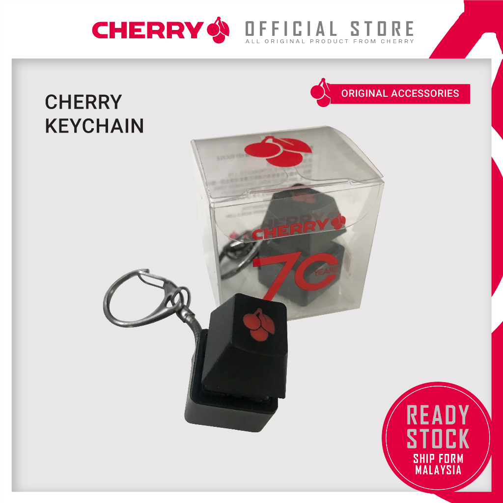 CHERRY Exclusive 70th Anniversary Edition Keychain with LED Light