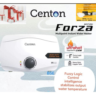 CENTON VINTAGE VT555 EXTRA HOT 4.2 kw Instant Water Heater. (with Booster  Pump and optional rain shower) | Shopee Malaysia