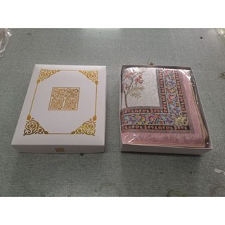 ZAHRAH & AAIRA SEJADAH MEKAH 115x75CM(WITH EXCLUSIVE BOX) SEJADAH SALEMA/GIFT SET/HANTARAN/VELVET ANTI LICIN