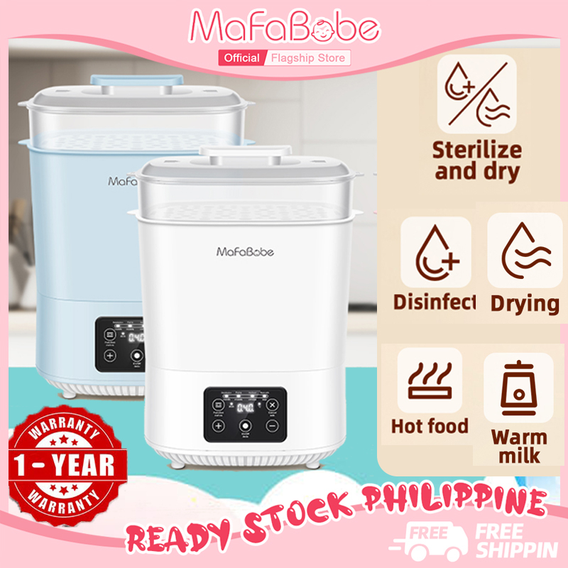 Mafababe multi-function 5 in1 smart bottle disinfection dryer thawer thermostat milk regulator bottle warmer