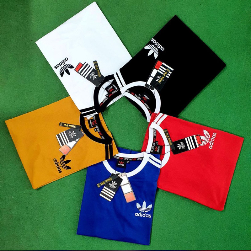 ‍❤️‍Adidas T Shirt Lengan Panjang Baju Kasual Lelaki Baru Sweater Lelaki Kemeja Bergaya Men Hot Sale