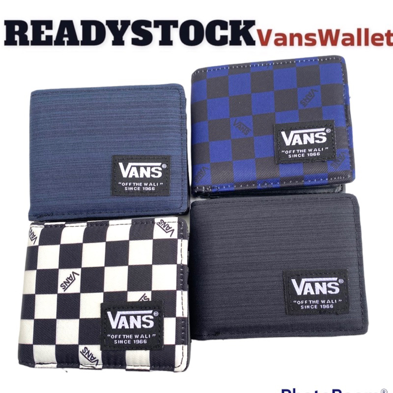 READYSTOCK | Vans Wallet Dompet Pendek Unisex Fashion Smart New Arrival Murah