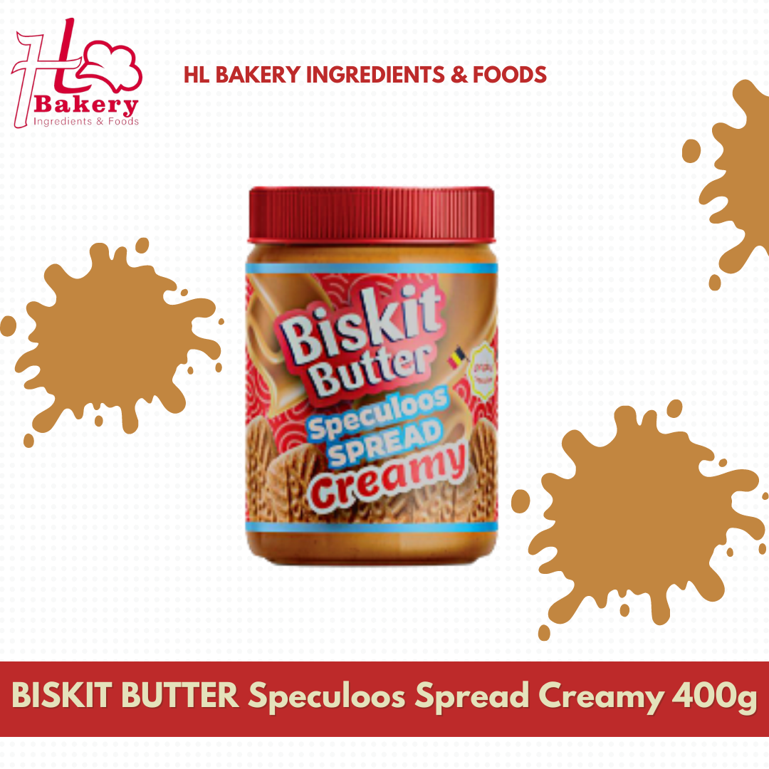 BISKIT BUTTER Speculoos Spread Creamy 400g