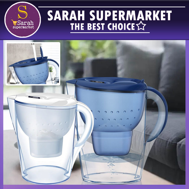 SARAH Kitchen Drinking Water Purifier Portable Water Filter Activated Carbon Water Filter Jug 3.5L 4008