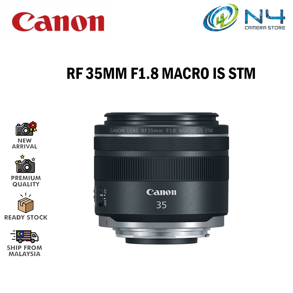 Canon RF 35MM F1.8 MACRO IS STM for EOS R RP R5 R6 RF35MM