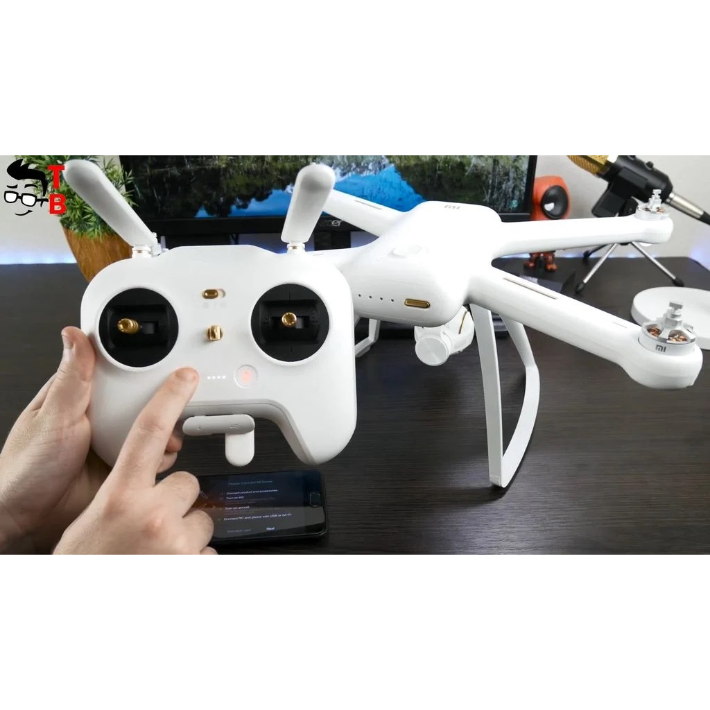 Xiaomi Mi Drone 4K Remote control. Wi fi connector/Transmitter. 3-Axis handheld gimbal